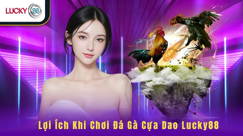 Lợi Ích Thiết Thực Khi Chơi Đá Gà Cựa Dao Lucky88
